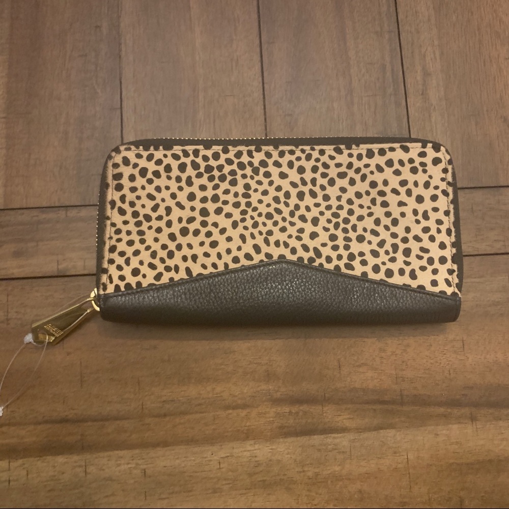 NWOT Aimee Kestenberg Leopard Travel Wallet